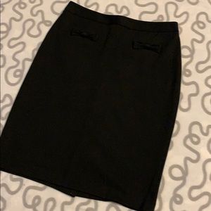 Pencil Skirt with Bows
